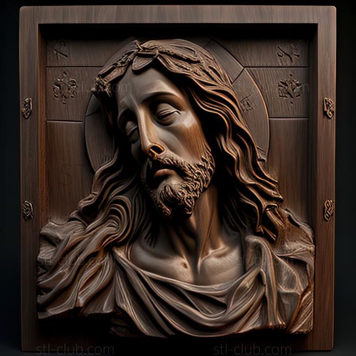 3D model st jesus (STL)